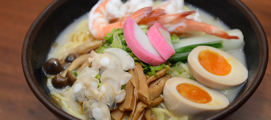 Creamy Seafood Ramen
